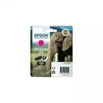 Epson Elephant Singlepack magenta 24 Claria Photo HD tint, magenta, pigmendipõhine tint, 1 tk