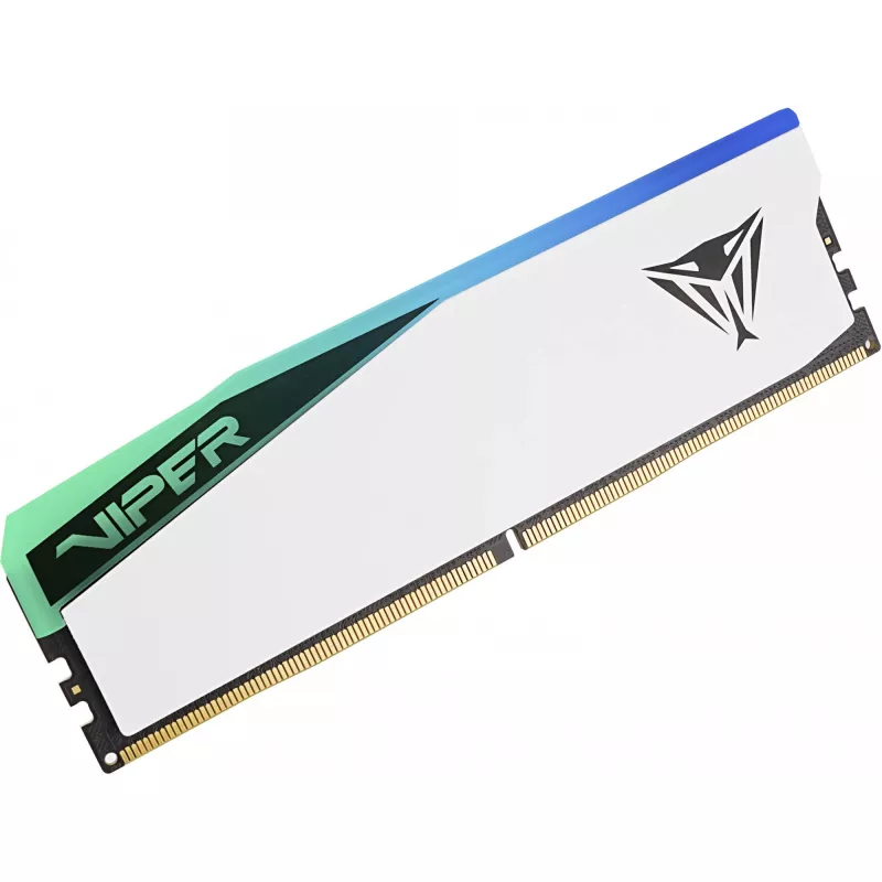 DIMM 48 GB DDR5-6000 (2x 24 GB) kahekomplekt, mälu, valge, PVER548G60C42KW, Viper Elite 5 RGB, INTEL XMP, AMD EXPO