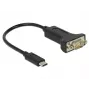Jadaühenduse kaabel DeLOCK 63908 must 0,15 m DB-9