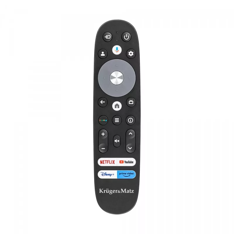 LED-televiisor kruger & matz KM0250UHD-SA 50-tolline UHD 4K Google TV DVB-T2/T/C H.265 HEVC energiaklass F