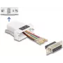 DeLOCK D-Sub 15 kontakt emane RJ45 emane komplekt valge VGA RJ-45