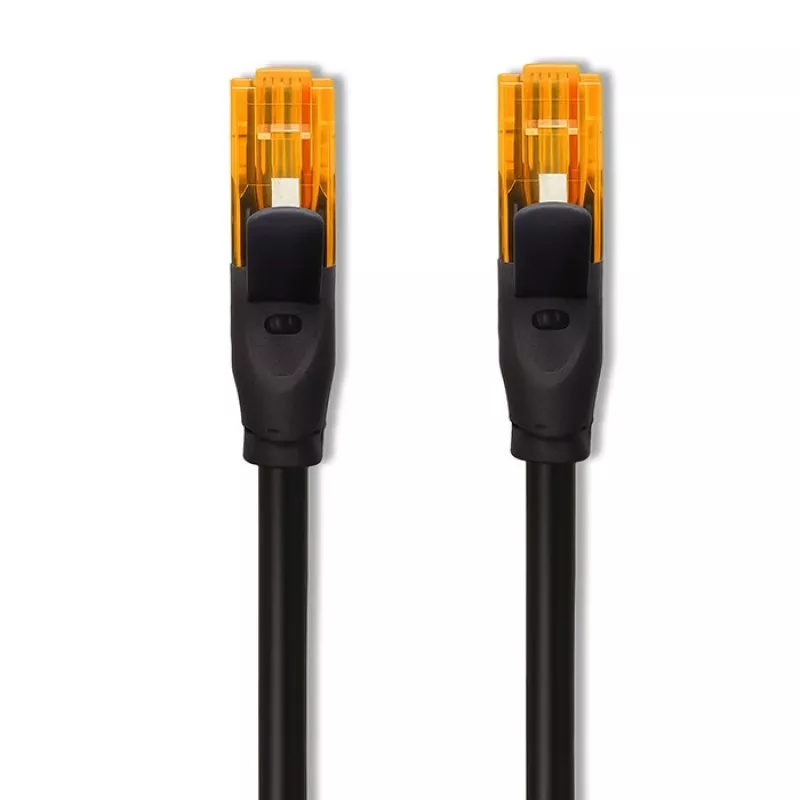 Etherneti ühenduskaabel QOLTEC UTP Cat6 15 m, 2×RJ45, must