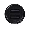 Autolaadija Baseus Gain Pro Universal Must — 2× USB 2.0, 2,4 A pordi kohta, sisend 12–24 V, väljund 5 V