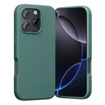 Kaitseümbris Vention KUHG0-40 iPhone 16 Pro Max MagSafe, roheline, õhuke pehme kate