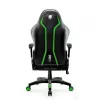 Diablo X-One 2.0 Normal Size Gaming chair Must, roheline