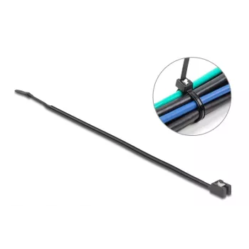 Kaabliside DeLOCK 200x4,8mm 50tk Must