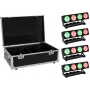 LED-valgustikomplekt EUROLITE PMB-4 COB QCL 30W 4x – kompaktne lava-/kaasaskantav valgustusmoodul
