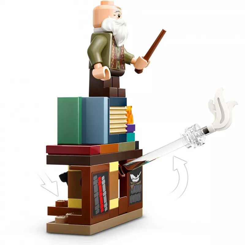 LEGO Harry Potter Sigatüüka lossi nõidustundide ehituskomplekt 76442 — 204 tk, 3 minifiguuri, vanusele 8+