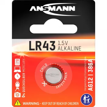 Ühekordne patarei Ansmann LR 43