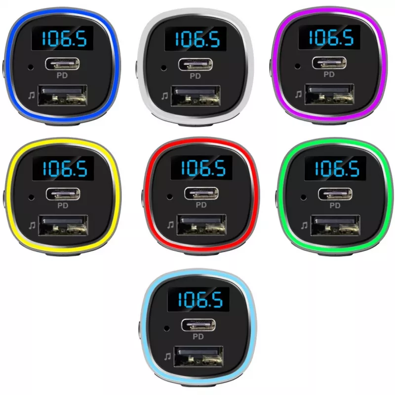 FM transmitter 4smarts 456201 Sigaretisüütepistik Must Hõbedane AM FM Bluetooth