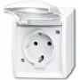 Busch Jaeger 2083-0-0831 pistikupesa CEE 7/3 valge (2083-0-0831)