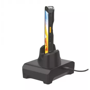 Singe Slot Charge Only Cradle - Ühilduv with hand strap and trigger handle - requires USB-C kaabel