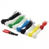 Kaabliside LogiLink KAB0019 nailon must sinine roheline punane valge