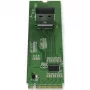 ICY DOCK - M.2 NVMe PCIe 4.0 SSD to 1 x SlimSAS 4i Adapter with Redriver