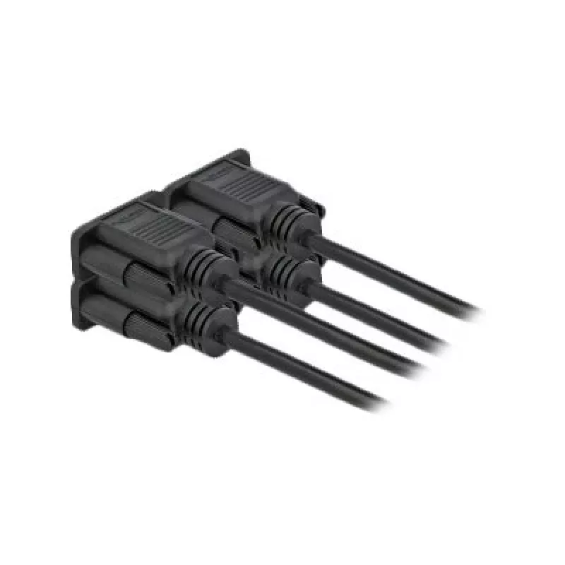 Jadaühenduskaabel DeLOCK 86604 Must 10 m RS-232 Sub-D9