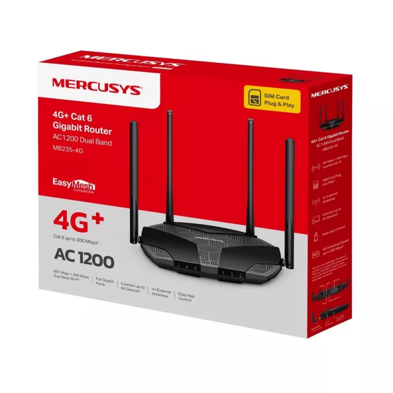 Mercusys MB235-4G ruuter