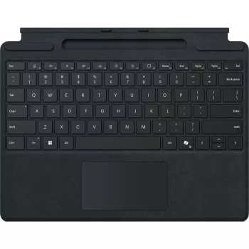 Microsoft Surface Pro klaviatuur QWERTZ saksa keel pliiatsi hoidikuga must