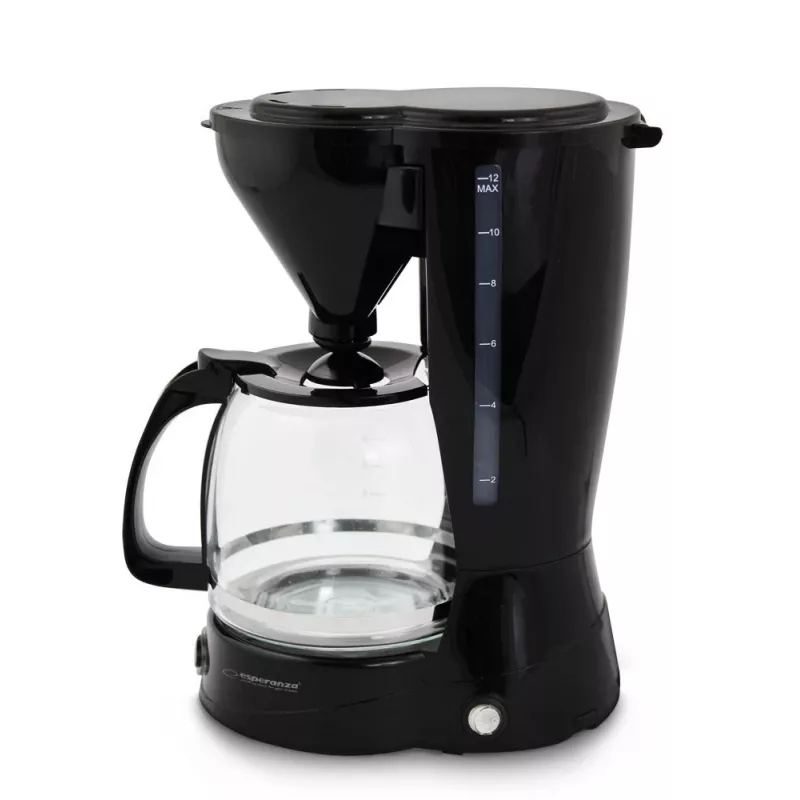 Tilkkohvimasin ESPERANZA EKC009, 1,5 l veepaak, 800 W, tööpinnal, must