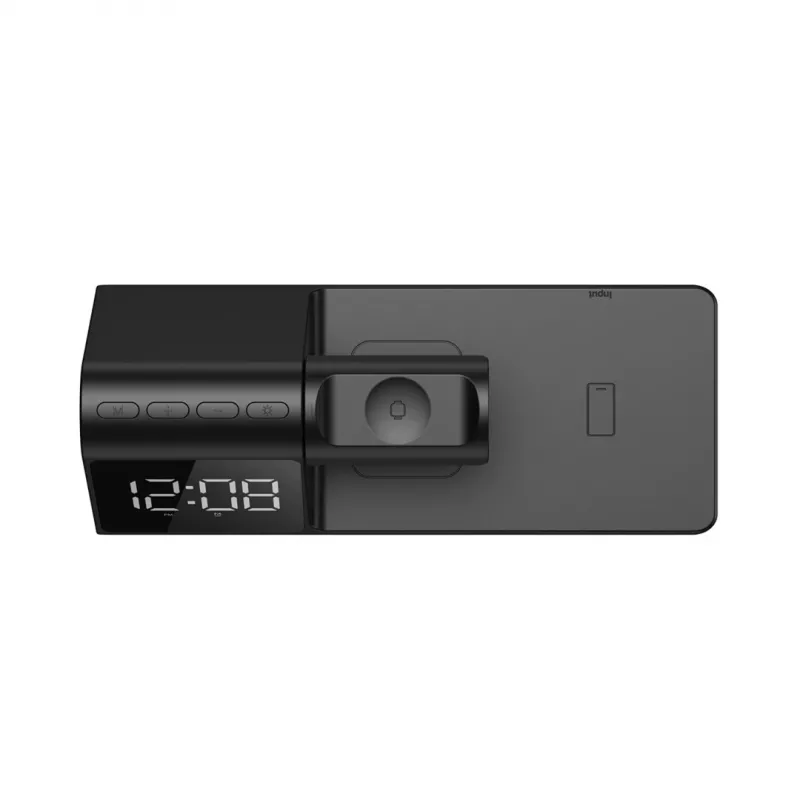Havit W3042 - 3-in-1 juhtmevaba laadimisjaam, must