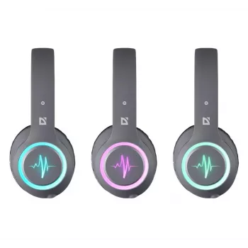 Kõrvaklapid DEFENDER FREEMOTION B571 LED juhtmevabad binauraalsed, 4 cm draiverid, 6–8 h aku, suletud akustika, 20–20000 Hz