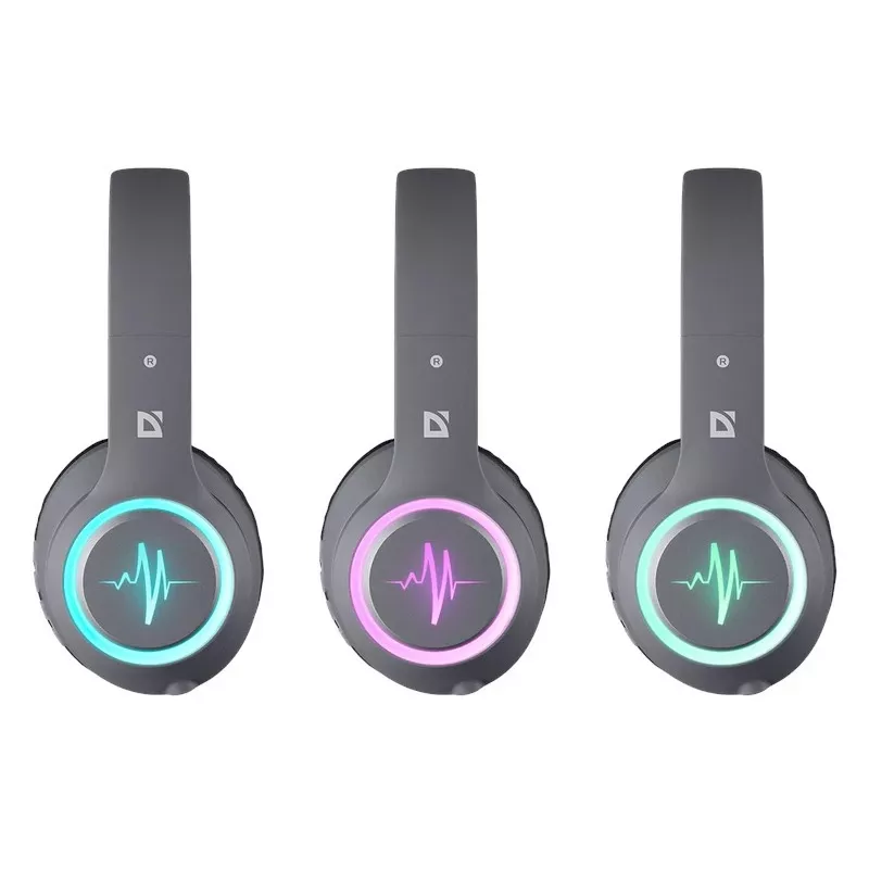 Kõrvaklapid DEFENDER FREEMOTION B571 LED juhtmevabad binauraalsed, 4 cm draiverid, 6–8 h aku, suletud akustika, 20–20000 Hz