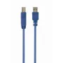 Gembird - USB kaabel - USB Typee A (M) zu USB Typee B (M) - USB 3.0 - 1.8 M - moulded - Sinine