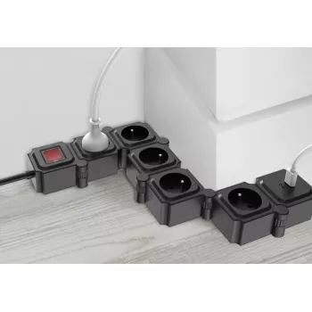 Pikendusjuhe TB Energy Power Strip 1.5 m — 1,5 m kaabel, mitu pistikupesa