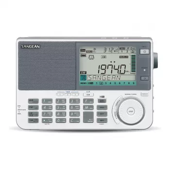 Kaasaskantav raadio Sangean ATS-909 X2 — valge — AM FM SW digitaalne häälestus