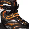 Rulluisud Nils Extreme NA1060S MUST-ORANŽ SUURUS 40