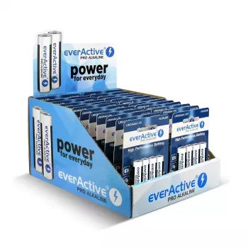 Leelispatareid everActive AAA LR034BLPADIS — 96 tk pakend