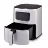 Hot air fryer HEINRICH'S HFR 8216 — 5 L, 1450 W, touch control, LED display, silver, stand-alone