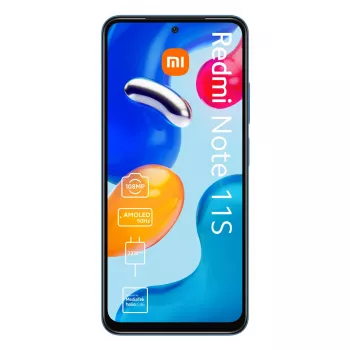 Xiaomi Redmi Note 11S - 4G nutitelefon - kahe SIM-kaardi tugi - RAM 6 GB / sisemälu 128 GB - microSD pesa - OLED-ekraan - 6,43 - 2400 x 1080 pikslit (90 Hz)