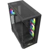 ELITE SHARK CA500, tornkorpus must, karastatud klaas x 2