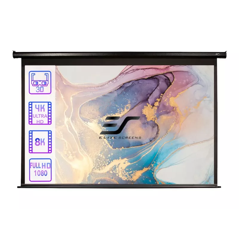 Elite Screens | Spectrum Series | Electric100H | Diagonaal 100 tolli | 16:9 | Vaadeldava ekraani laius (W) 221 cm | Must