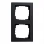 Raam 2 moodulile Gira E2 must – mudel 21209
