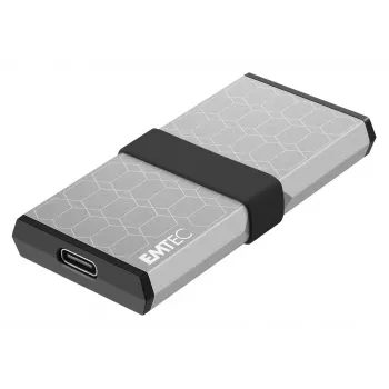 Emtec X205 Mini 1 TB USB Type-C USB 3.2 Gen 2x2 Hõbedane