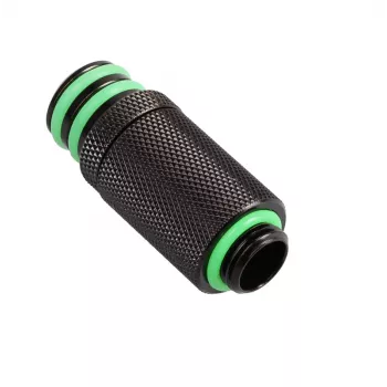 Bitspower Direct-Connect Set sirge G1/4 tolli AG - eriti pikk, must