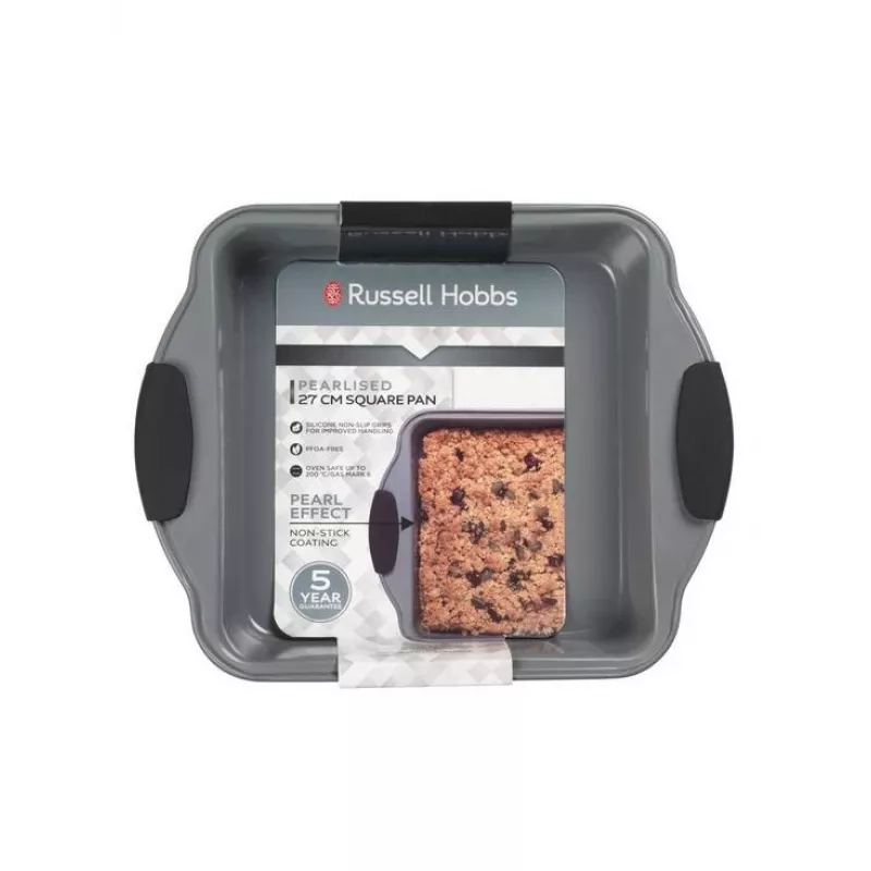 Ruudukujuline praepann Russell Hobbs RH01913EU7 27 cm pärlmuttersilega mittenakkuva pinnaga