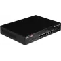Edimax Pro GS-5208PLG V2 - V2 - lüliti - haldatav - 8 x 10/100/1000 (PoE+) + 2 x 1000Base-X SFP - rack-kinnitatav - PoE+ (160 W)