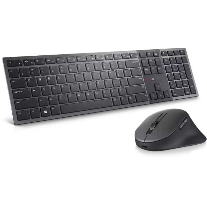 Dell Premier Collaboration klaviatuur ja hiir KM900 – juhtmevaba komplekt, LT, grafiit, USB-A