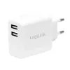LogiLink toiteplokk - 12 W - 2,4 A - 2 väljundporti (USB)