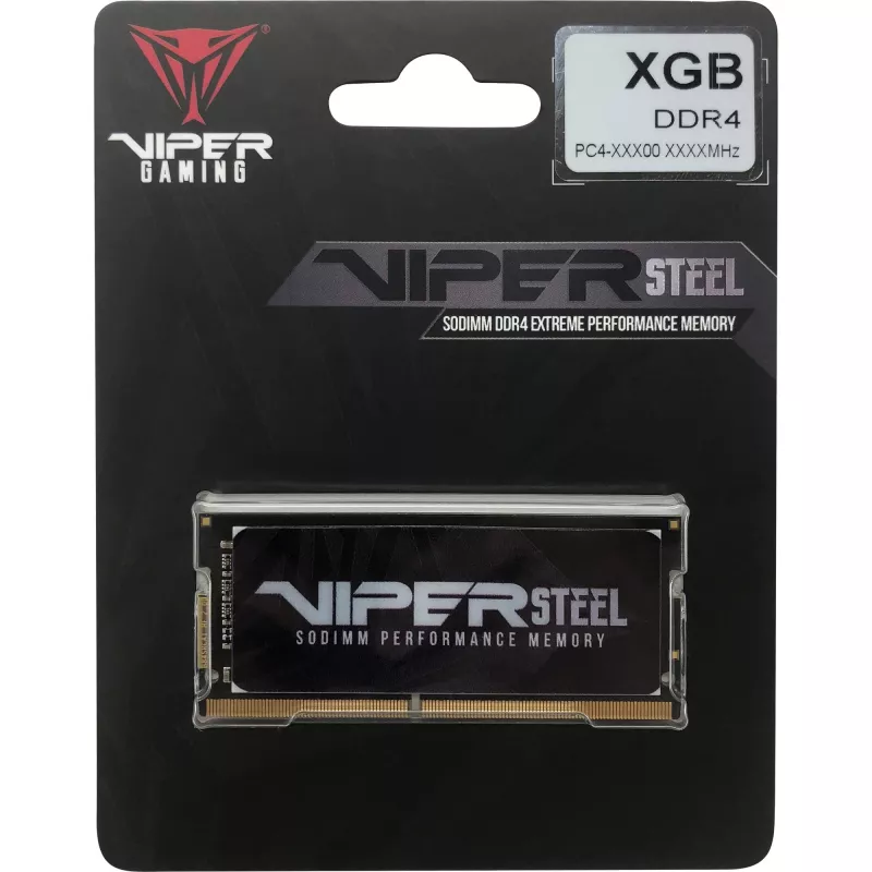 SO-DIMM 32 GB DDR4-2400 , Memory hall, PVS432G240C5S, Viper Steel, INTEL XMP