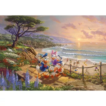 Thomas Kinkade Studios: Disney – Donald ja Daisy A Duck Day Afternoon, pusle 1000 tk