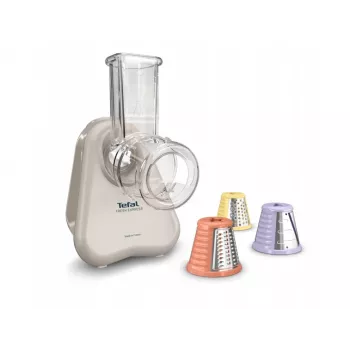 Elektriline köögiviljariiv Tefal Fresh Express DN853BE0 — 150 W, 3 vahetatavat otsakut, 1 kiirus, kreem
