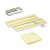 Kärcher 2.863-346.0 - põrandalapp - valge - kollane - kangas - Kärcher SC 2 Deluxe - SC 2 EasyFix - SC 3 EasyFix - SC 4 Deluxe - SC 4 EasyFix - SC 4 EasyFix - Iron SC... - 345 mm - 11