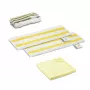 Kärcher 2.863-346.0 - põrandalapp - valge - kollane - kangas - Kärcher SC 2 Deluxe - SC 2 EasyFix - SC 3 EasyFix - SC 4 Deluxe - SC 4 EasyFix - SC 4 EasyFix - Iron SC... - 345 mm - 11