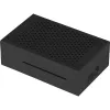 Alumiiniumkorpus Raspberry Pi 4 B jaoks, JYT, mudel RB-AlucaseP4+01B, must viimistlus