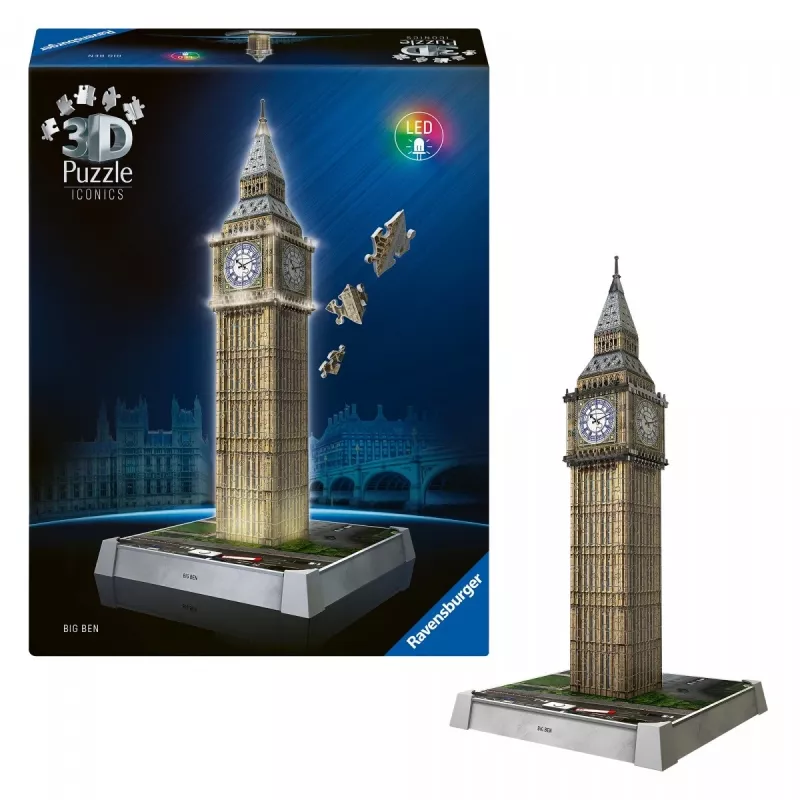 3D-pusle Big Beni kellatorn London