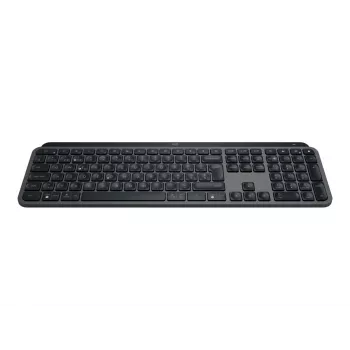 Logitech MX Keys S klaviatuur raadiosidega + Bluetooth QWERTZ Šveitsi grafiit (920-011571)