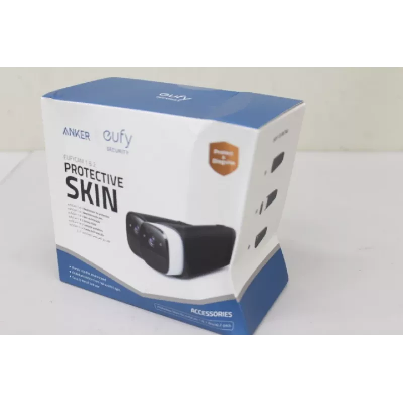 Silikoonümbriste komplekt Anker Eufy 2 must EufyCam EufyCam 2 jaoks